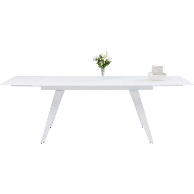 Extension Table Amsterdam White 160(40+40)x90cm